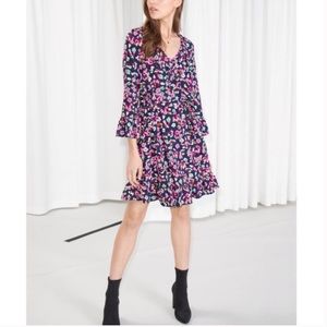 & Other Stories Frill Floral Rouje style Dress